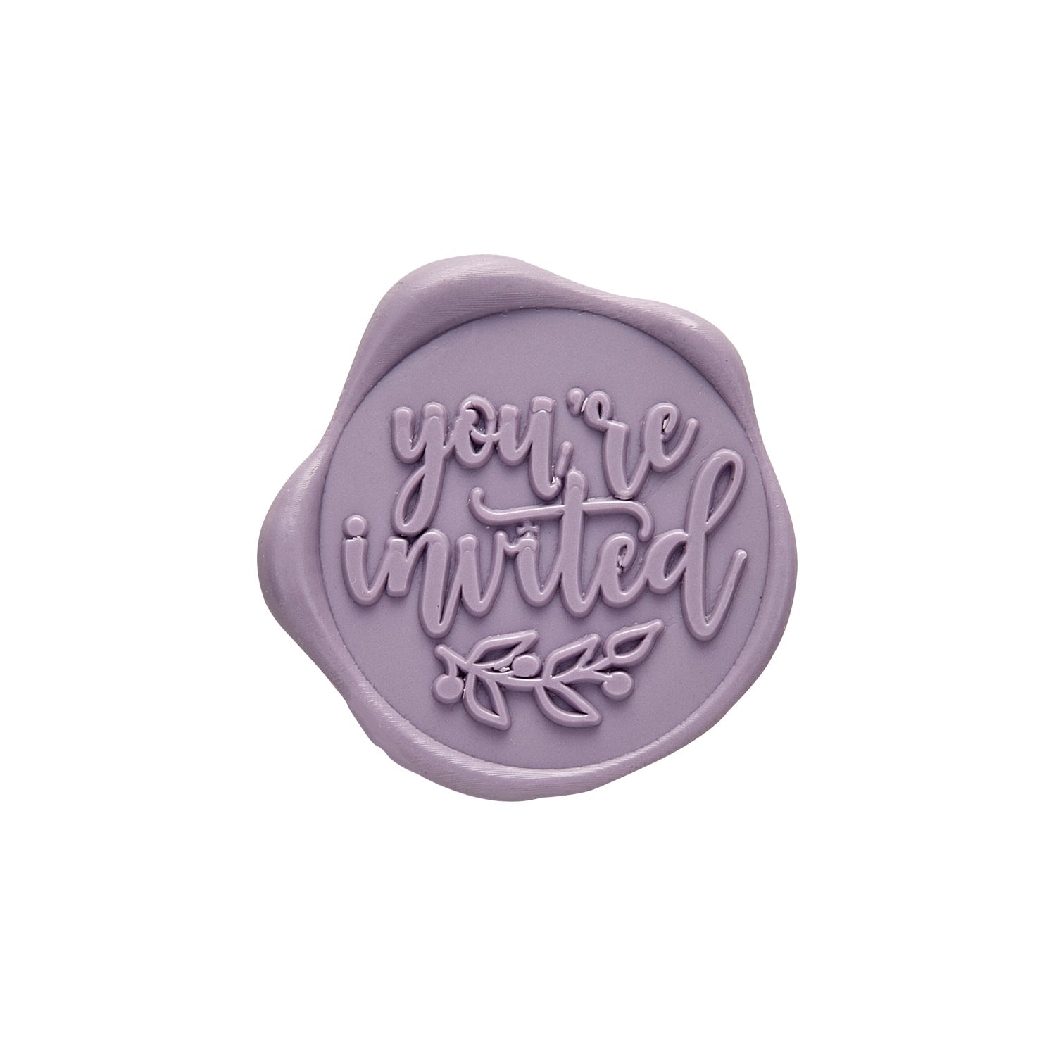 You're Invited Adhesive Wax Seal Quick-Ship Stickers 25PK-6 Colors