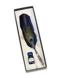 Deluxe Italian Multi-Feather Quill & Ink Set