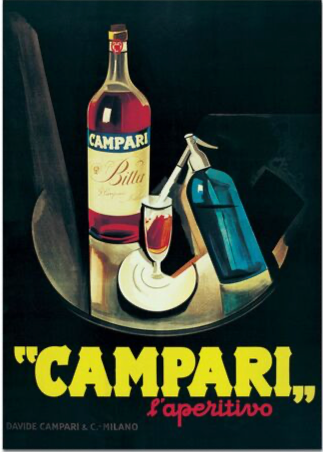 Italian Classic Vintage Posters - Campari