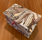 Italian Marbled Keepsake, Jewelry Box - Rectangular