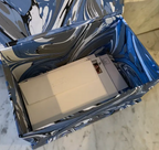 Italian Marbled Keepsake, Jewelry Box - Rectangular