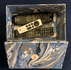 Italian Marbled Keepsake, Jewelry Box - Rectangular