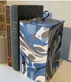 Italian Marbled Keepsake, Jewelry Box -Rotating Compartments