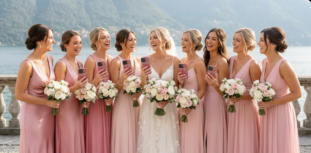 Wedding Party Phone Cases – Italian-Inspired, Personalized Keepsakes for Your Bridal Party