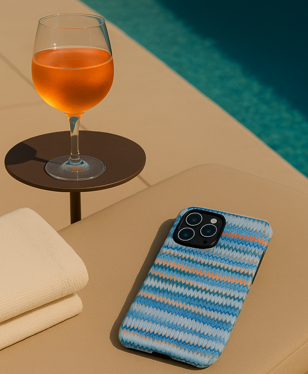 Blue Marbled Phone Cases iPhone 16 + Samsung + Apple + Google - all models, Vintage Marbled Design - Tough Cases
