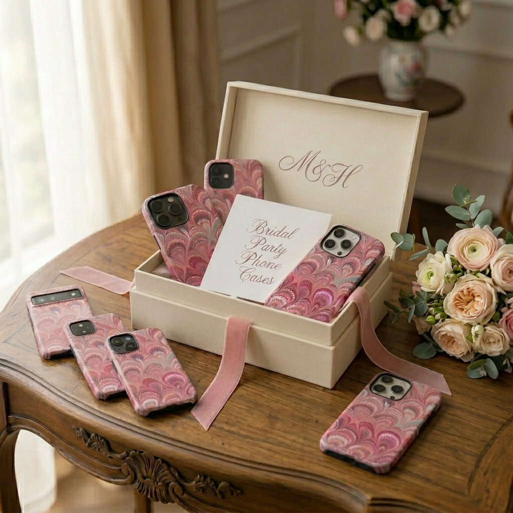 Wedding Party Phone Cases – Italian-Inspired, Personalized Keepsakes for Your Bridal Party