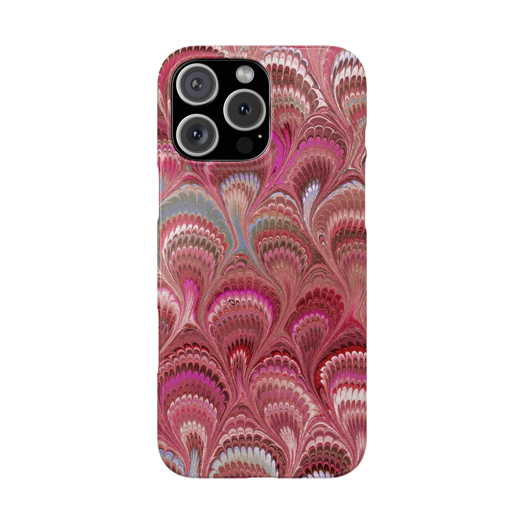 Shades of Pink Marbled Phone Case — Tough Dual Layer Phone Cover