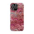 Shades of Pink Marbled Phone Case — Tough Dual Layer Phone Cover
