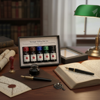 Heritage Apothecary Writing Ink Boxed Gift Set – Small Wax Seal Cap Jar (15ml / 0.5oz)
